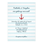 Faire-part de mariage nautique