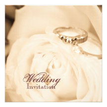Faire-part de mariage rose romantique de cru d'ann