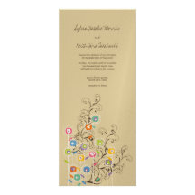 Faire-part de mariage super de jardin d'agrément
