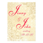 Faire-part de mariage vintage