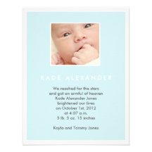 Faire-part de naissance