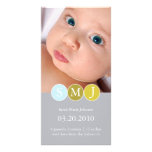 Faire-part de naissance carte avec photo