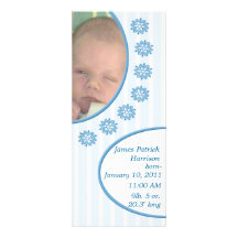 Faire-part de naissance de bébé