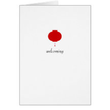 Faire-part de naissance de lanterne cartes