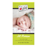 FAIRE-PART DE NAISSANCE DE PHOTO : : fait avec amo Photocartes Personnalisées