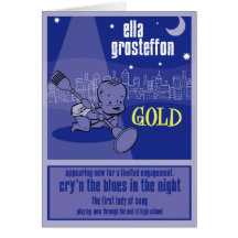 Faire-part de naissance d'Ella Grosteffon Carte