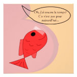 Faire-part de naissance "poisson d'avril"
