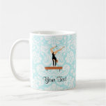 Faisceau d'équilibre de gymnastique tasse à café