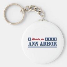 Fait à Ann Arbor Porte-clés
