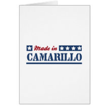 Fait dans Camarillo Carte De Vœux