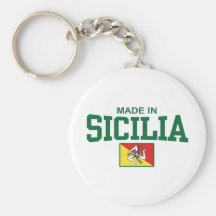 Fait dans Sicilia Porte-clefs