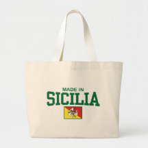 Fait dans Sicilia Sac Fourre-tout