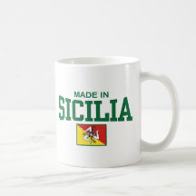Fait dans Sicilia Tasse À Café