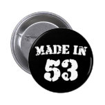 Fait en 1953 badge avec épingle