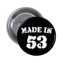 Fait en 1953 badge avec épingle