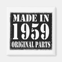 FAIT EN 1959 MAGNETS POUR RÉFRIGÉRATEUR