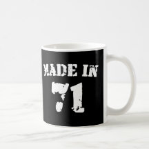 Fait en 1971 mug
