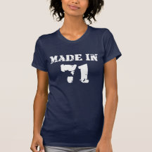 Fait en 1971 t-shirt