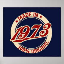 Fait en 1973 affiche