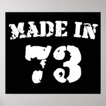 Fait en 1973 affiches