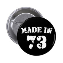 Fait en 1973 badges avec agrafe