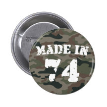 Fait en 1974 badges