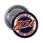 Fait en 1974 pin's