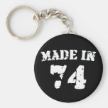 Fait en 1974 porte-clef