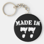 Fait en 1977 porte-clefs