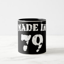 Fait en 1979 mugs à café