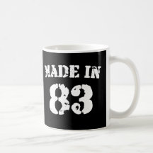 Fait en 1983 mug