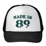 Fait en 1989 casquette de camionneur