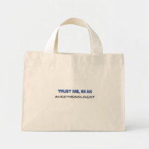 Faites confiance que je je suis un anesthésiste sac