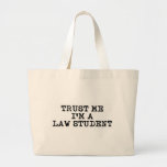 Faites confiance que je je suis un étudiant en dro sacs fourre-tout