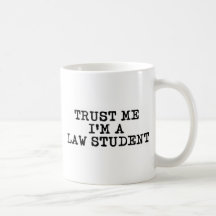 Faites confiance que je je suis un étudiant en dro tasse