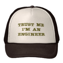 Faites confiance que je je suis un ingénieur (brun casquettes de camionneur
