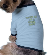 Faites confiance que je je suis un plongeur autono tee-shirts pour chien