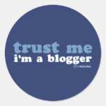Faites- confiancemoi, je suis un Blogger (LiveJour Autocollants