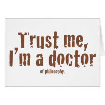 Faites- confiancemoi, je suis un docteur… cartes