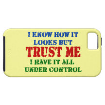 Faites- confiancemoi -- Tous sous le contrôle Coque Case-Mate iPhone 5