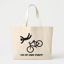 Faites du vélo mes propres cascades sacs