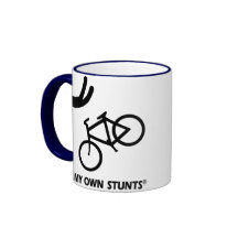 Faites du vélo mes propres cascades tasse