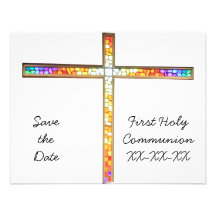 Faites gagner la date - communion - invitation