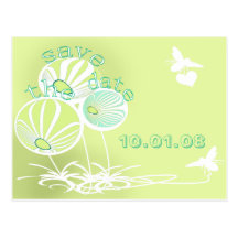 Faites gagner la date - - - - - - customisé carte postale