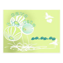 Faites gagner la date - - - - - customisé cartes postales