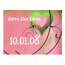 Faites gagner la date - - - customisé cartes postales