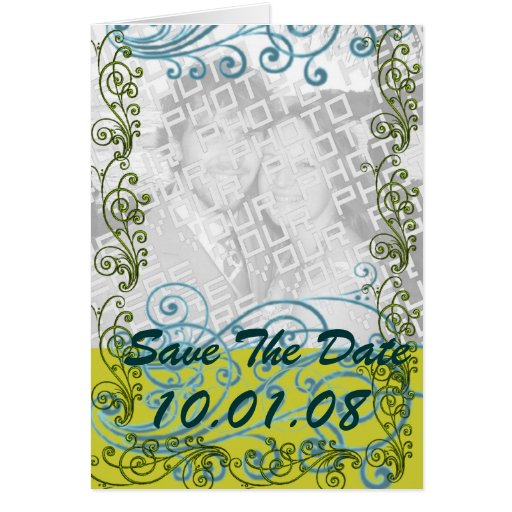 Faites gagner la date - customisée cartes