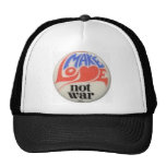 Faites la guerre d'amour pas casquettes de camionneur