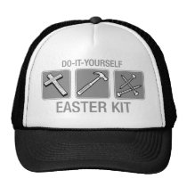 faites-le vous-même kit de Pâques casquettes