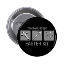 faites-le vous-même kit de Pâques badges publicitaires